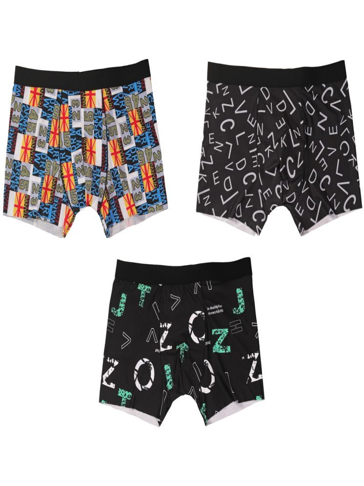     			Vividvibe Pack of 3 Nylon Men's Trunks ( Multicolor5 ) Trunk