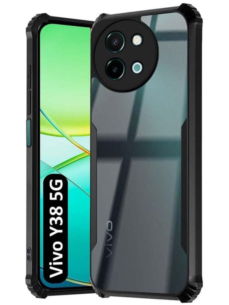     			ZAMN Shock Proof Case Compatible For Polycarbonate Vivo Y38 5G ( )