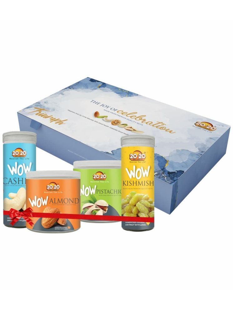     			20-20 Dry Fruits Mixed Nuts Gift Box 490 g