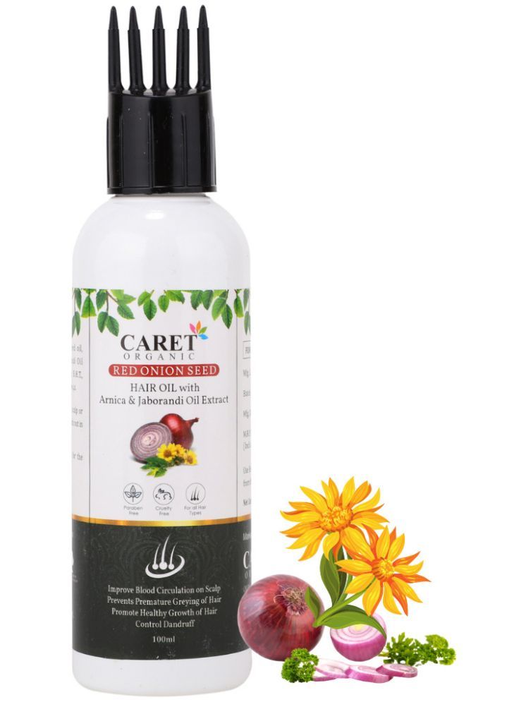     			Caret Organic Hair Growth Onion Oil 100 ml ( Pack of 1 )