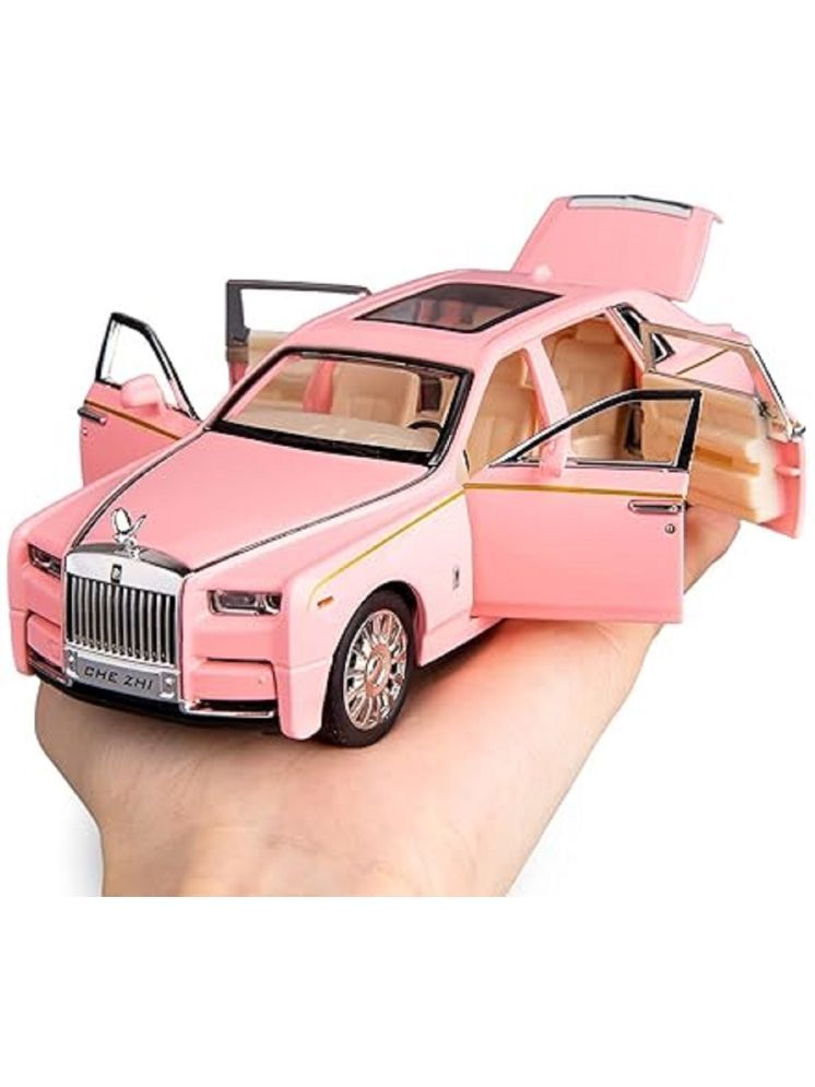     			FEDIFU  Exclusive Royce Royes Alloy Metal Pull Back Die-Cast Car Scale Model With Sound Light Mini Auto Toy For Kids