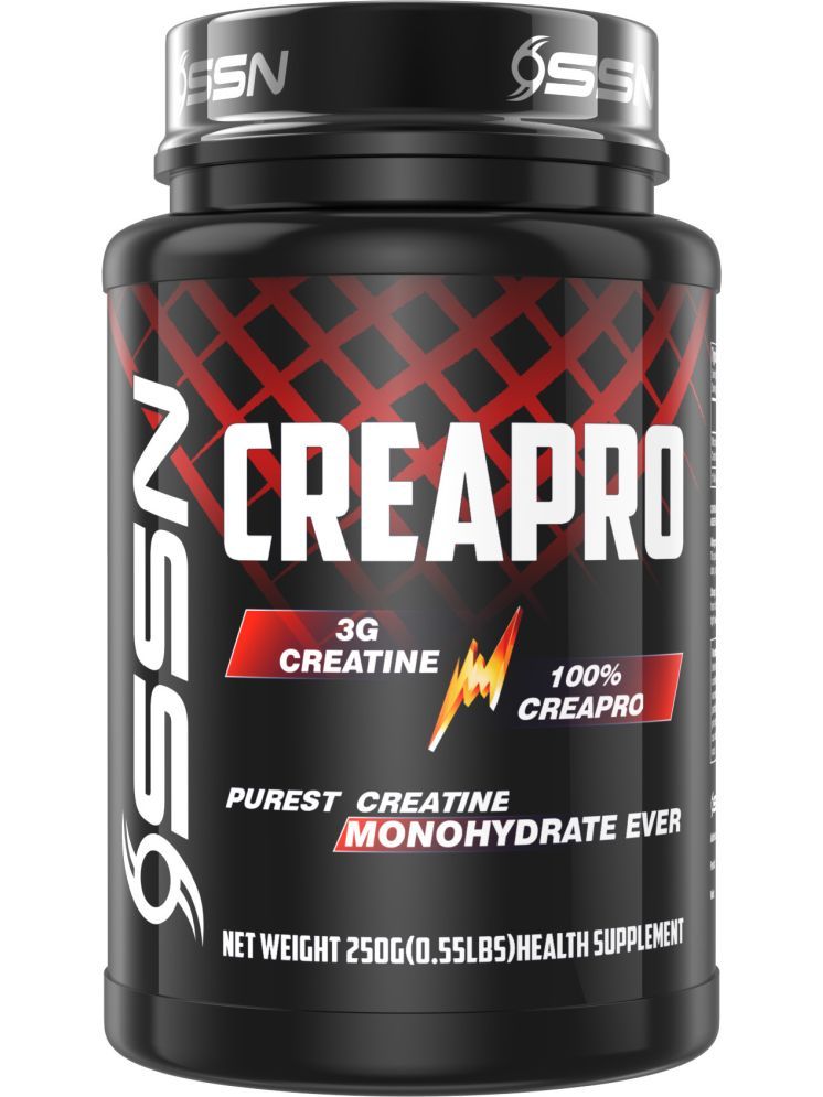     			OSSN Creatine/Weight,Mass Gainers Whey Protein Powder ( 250 gm , Unflavoured - Flavour )