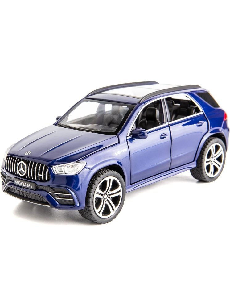     			PANSHUB 1:32 Scale Benz AMG GLE63S Alloy Diecast Collectible Pull Back Car Model with Light and Sound Toy Vehicles for Kids