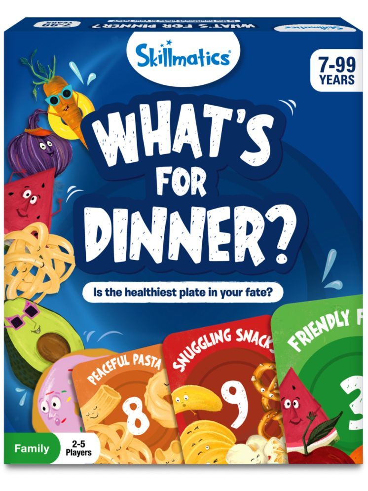     			Skillmatics Card Game - What's for Dinner, Fun Strategy & Memory Game, Gifts & Family Friendly Games for Ages 7 and Up