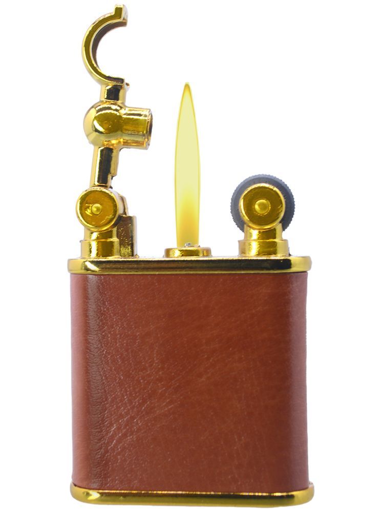     			JMALL Brown Aluminium Cigarette Lighter ( Pack of 1 )