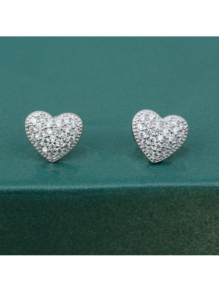     			Maira 925 Sterling Silver Silver Earring