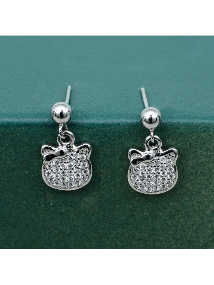     			Maira 925 Sterling Silver Silver Earring