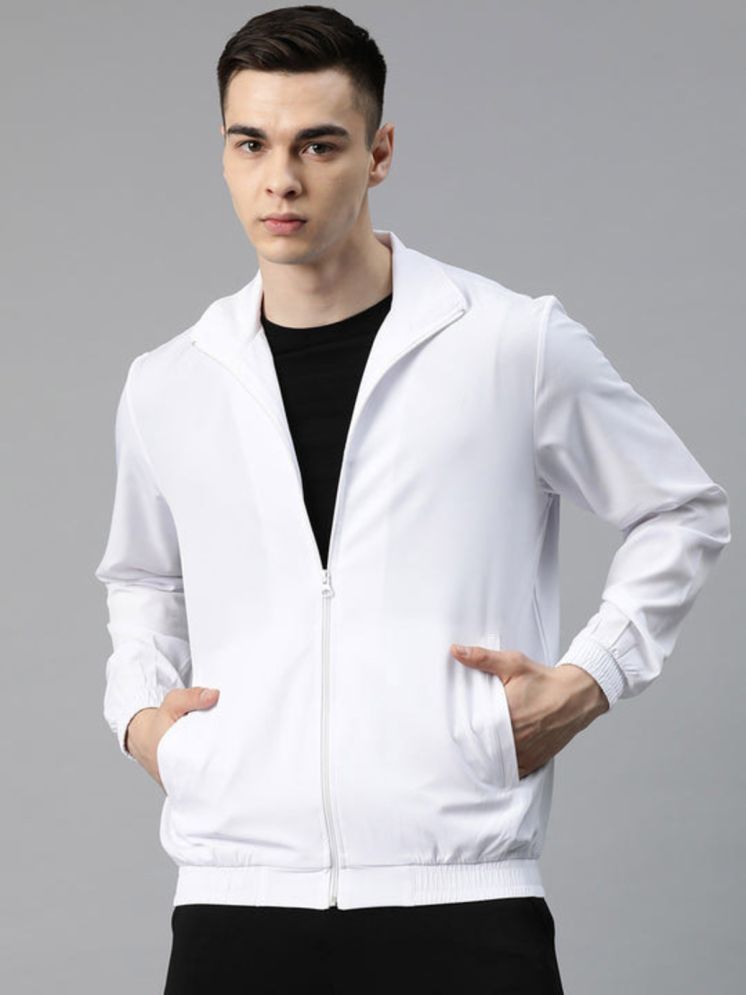     			PLUS PARADISE Polyester Men's Casual Jacket - White ( Pack of 1 )