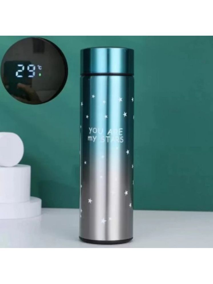     			1795F-FLIPCLIPS   500ml LED Temperature Display Water Bottle. Double Wall Vacuum Insulated Stainless Steel Drink Flask. Smart Water Cup for Travel, Hot and Cold Drinks (Pack of 1)