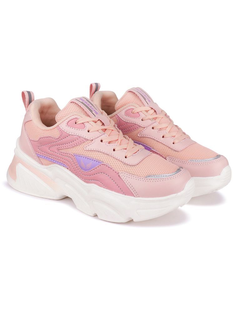     			Bersache Pink Women's Sneakers