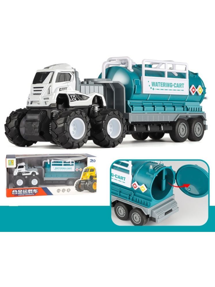     			Bluebell Metal Toys Alloy Diecast Truck Set Toy, Diecast Watering Cart Car Model Best Birthday Gift Ideal for Playing Indoor Kids and Childrens (Pack of 1)