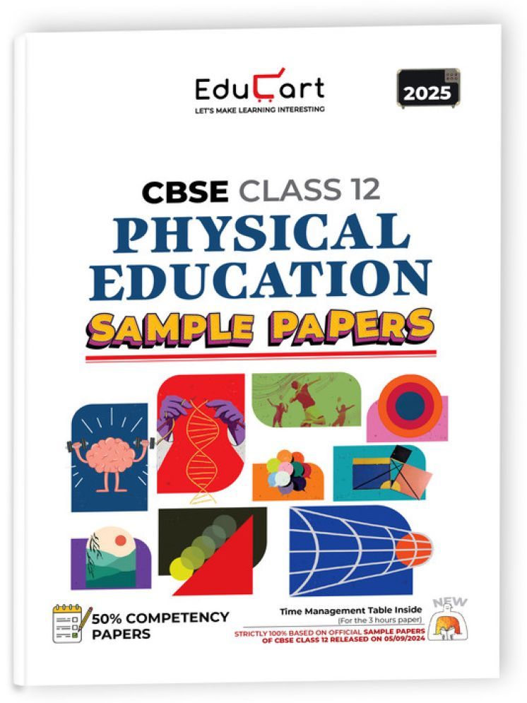     			Educart CBSE Physical Education Class 12 Sample Paper 2024-25 (On Latest CBSE Sample Paper of 5th Sep 2024)