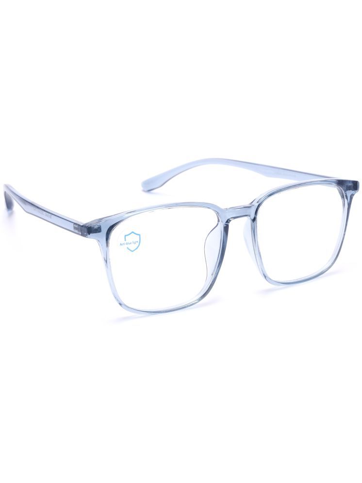     			Hexxa Blue Rectangular Eyeglass Frame ( Pack of 1 )