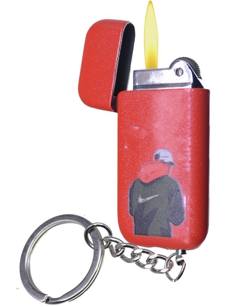     			JMALL Red Aluminium Cigarette Lighter ( Pack of 1 )