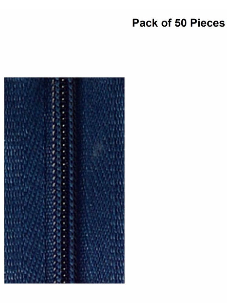     			Jyoti Zipper - CFC Size 3 - Color 24 (50 Zips of 8 Inches) Open-Ended, Ideal for Tailoring, Crafts, Fashion, Dressmaking | Zips Used in Stitching, Sewing, Pants, Bags - Pack of 50 Pieces