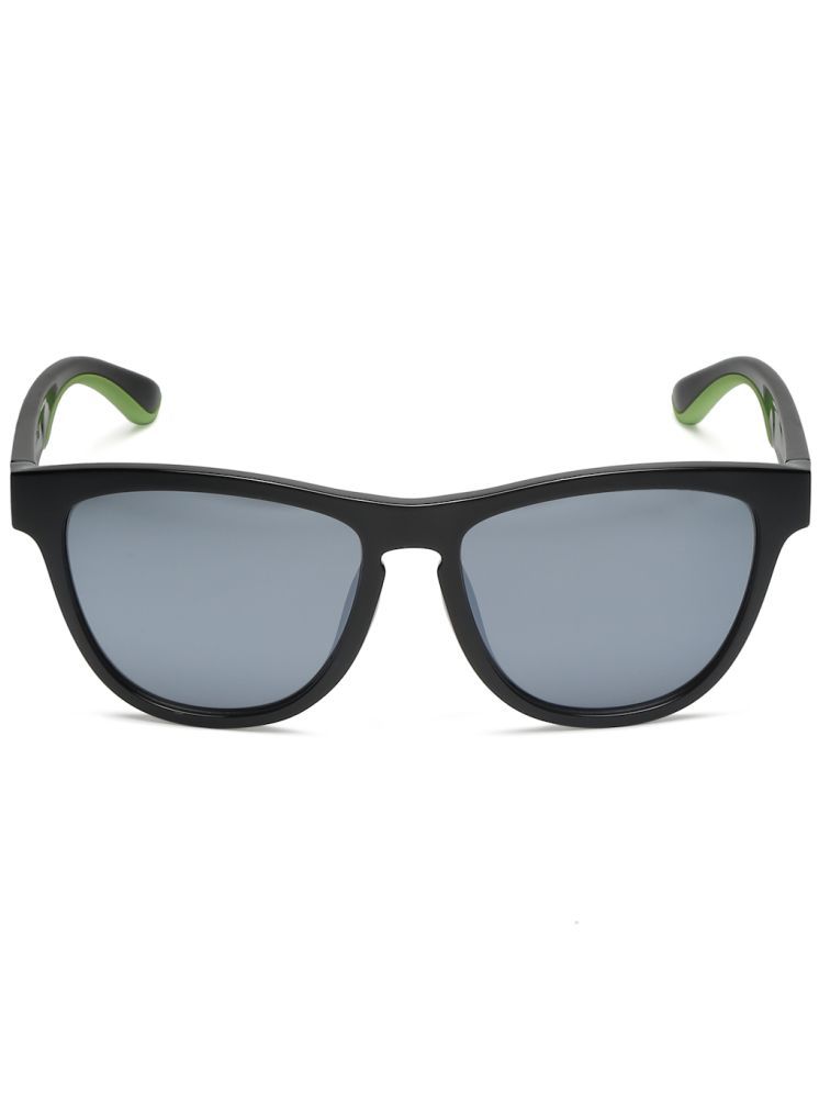     			Sunnies Black Square Sunglasses ( Pack of 1 )