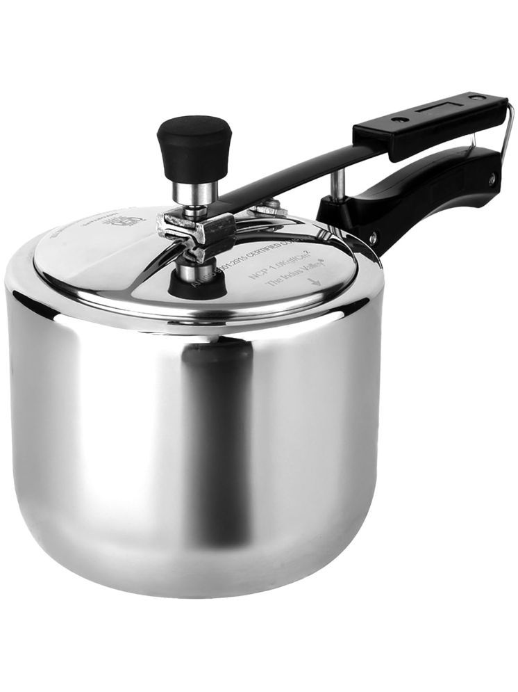     			The Indus Valley Triply Stainless Steel Inner Lid InnerLid Pressure Cooker Induction Bottom Bakelite Handle 3 L