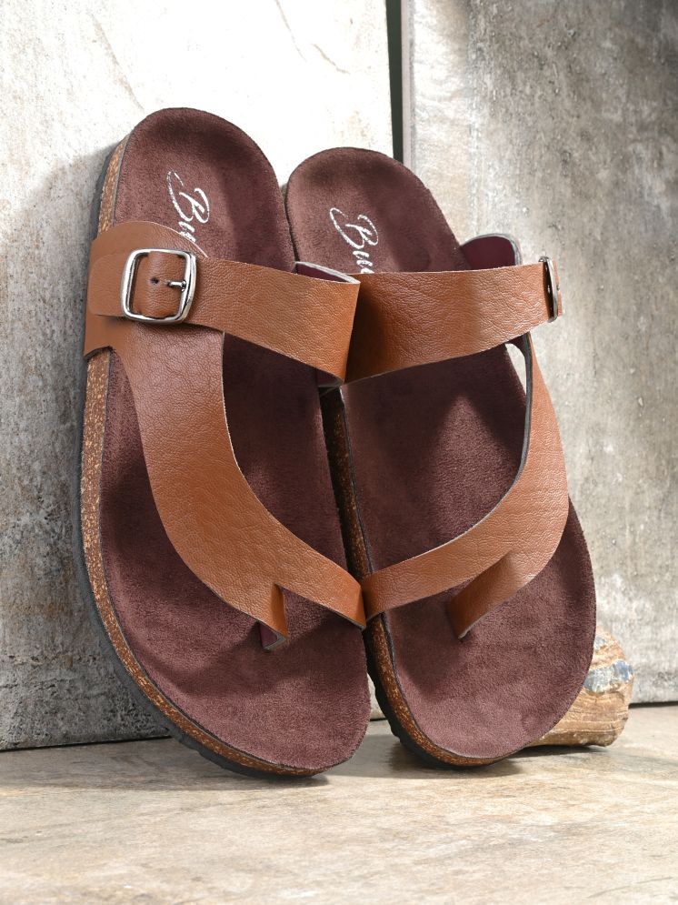     			Bucik - Tan Men's Sandals