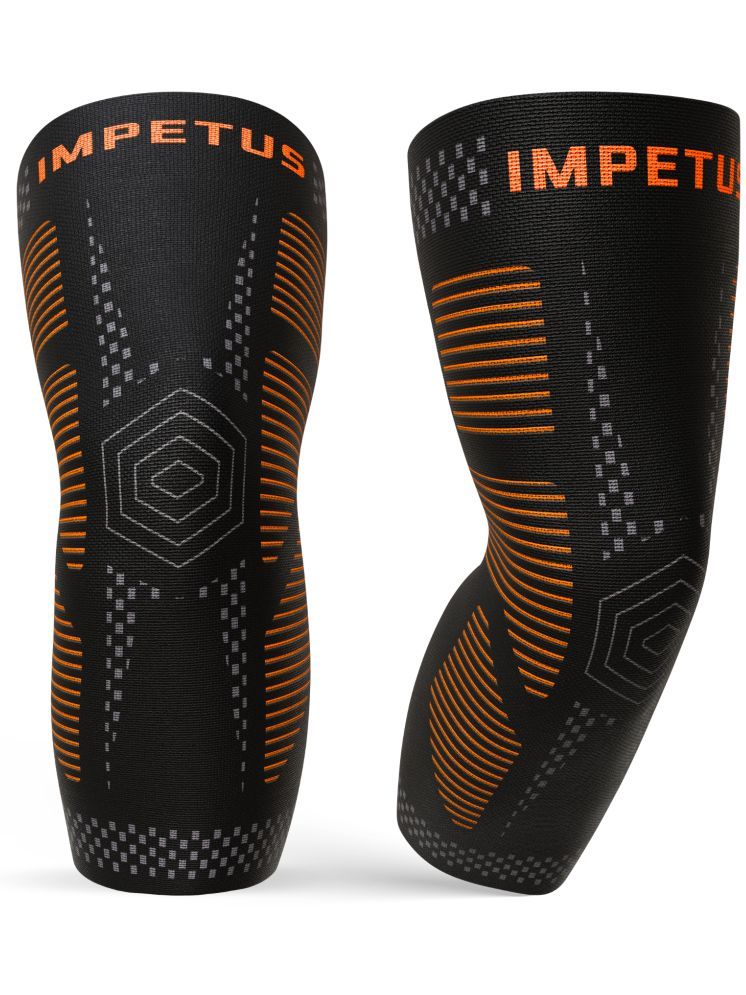     			Impetus Black Knee Support ( Pack of 1 )