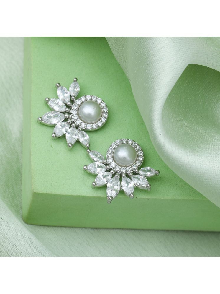     			Maira 925 Sterling Silver Silver Earring