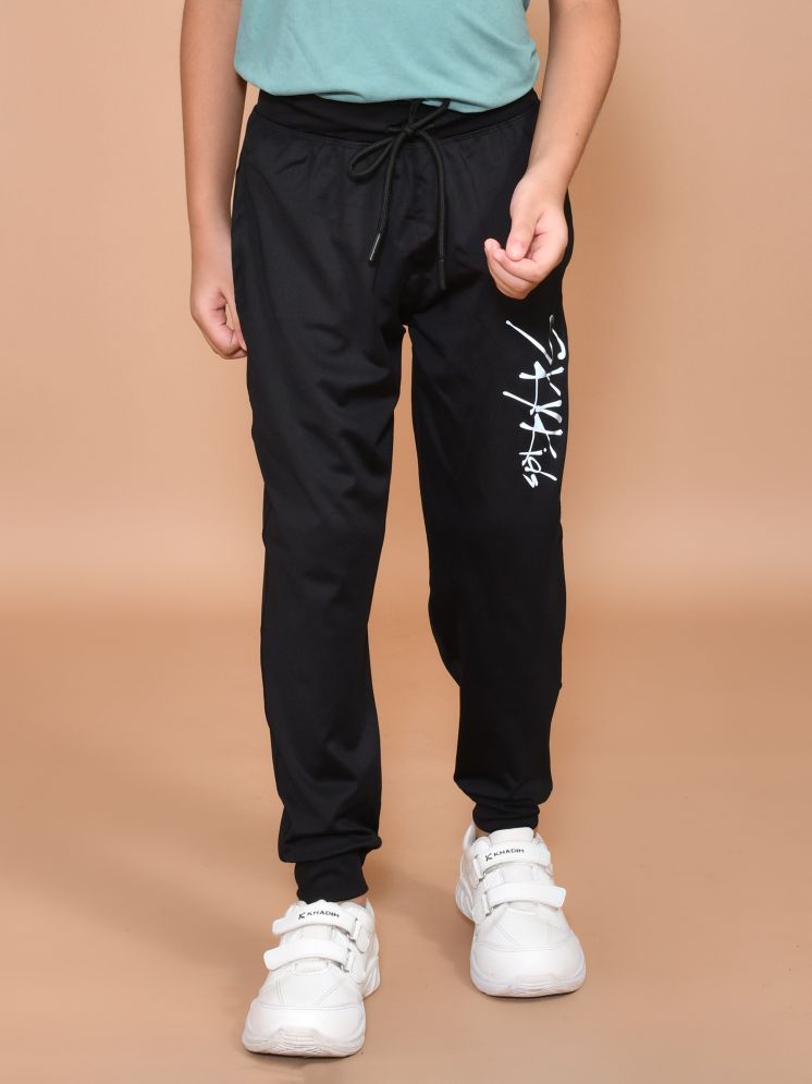     			SKYKNIT Pack of 1 Boys Polyester Trackpant ( Black )