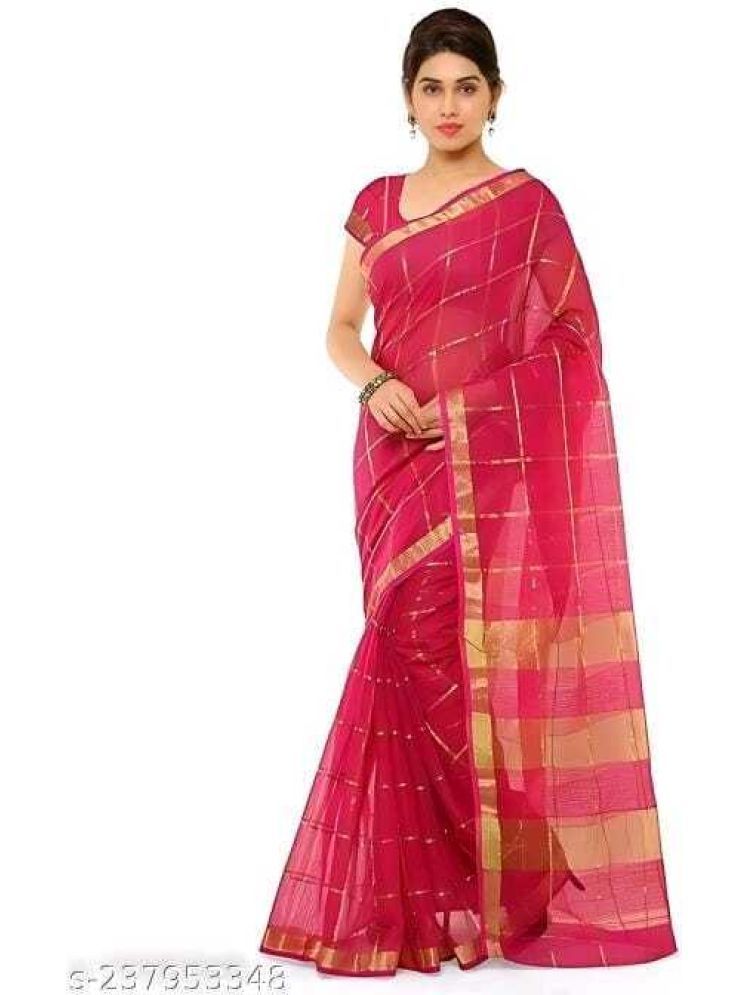     			Samai Cotton Silk Printed Saree With Blouse Piece - Multicolor8 ( Pack of 1 )