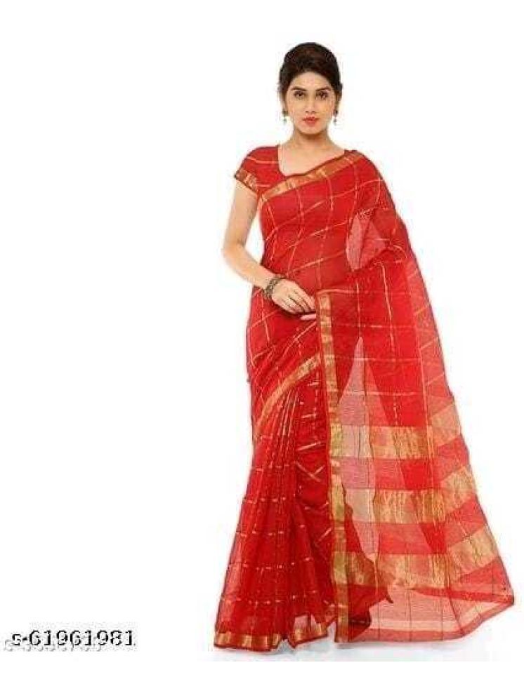     			Samai Cotton Silk Printed Saree With Blouse Piece - Multicolor5 ( Pack of 1 )