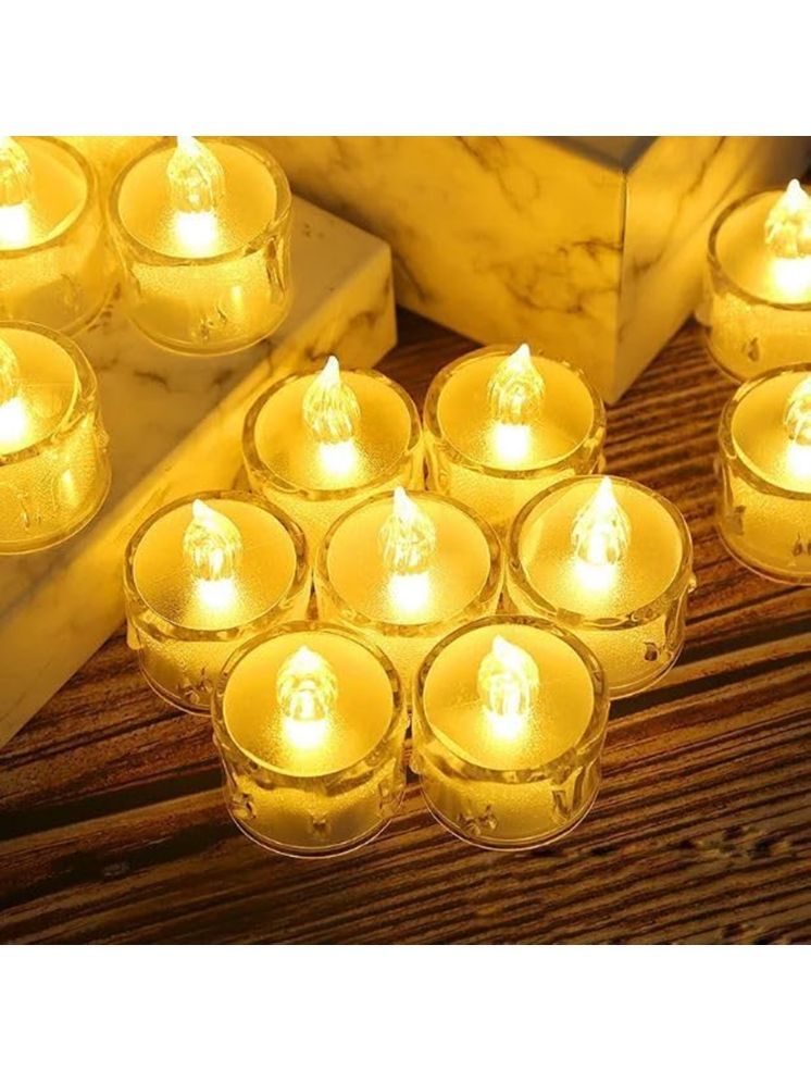     			ATIPRIYA Yellow LED Tea Light Candle 5 cm ( Pack of 20 )