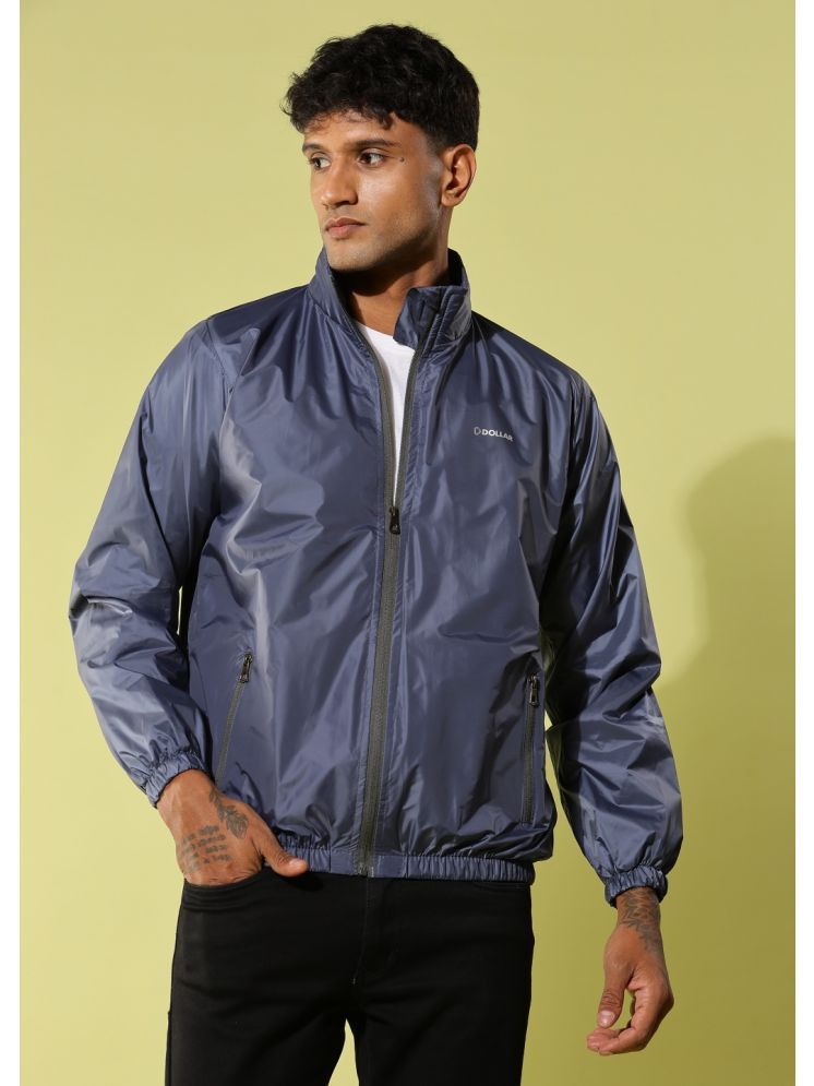     			Dollar Nylon Men's Windcheater Jacket - Blue ( Pack of 1 )