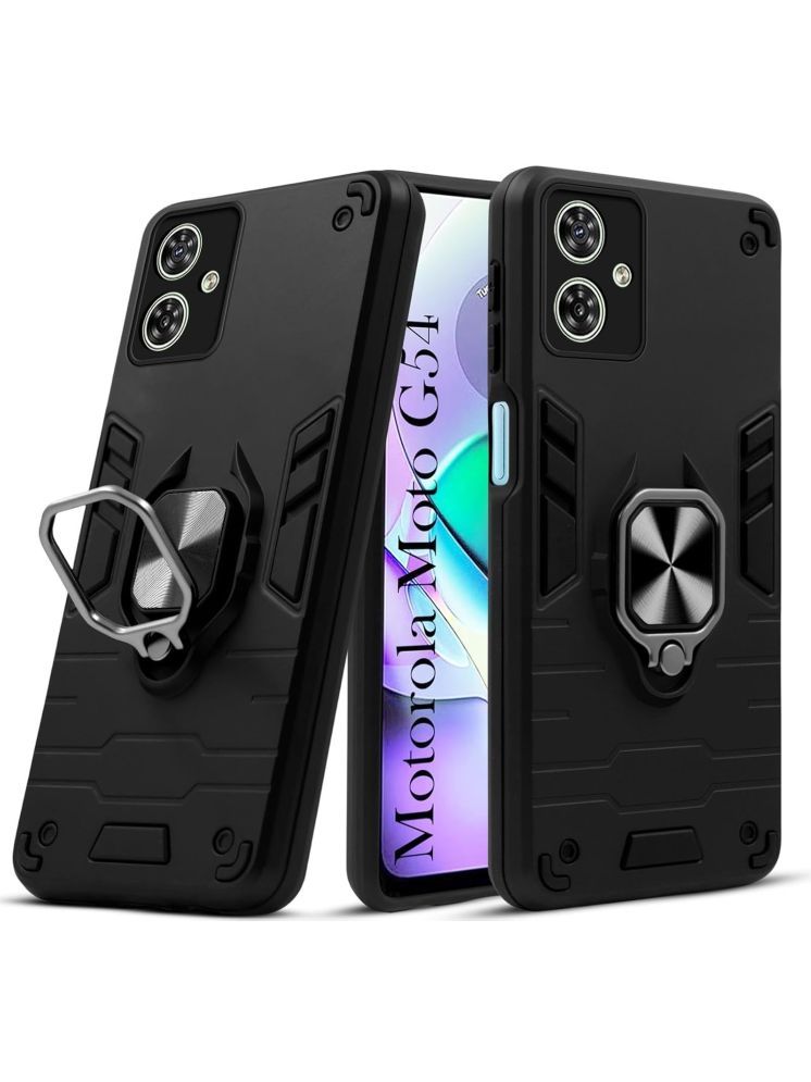     			Shining Stars Hybrid Bumper Covers Compatible For Polycarbonate Motorola G54 5G ( Pack of 1 )