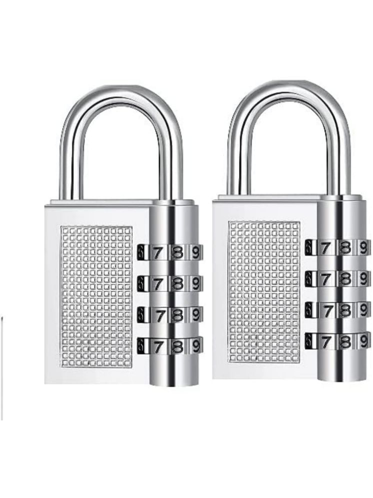     			QitmirMKT Combination Lock (Pack of 2) Multi Color Safety Lock ( Pack of 2 )