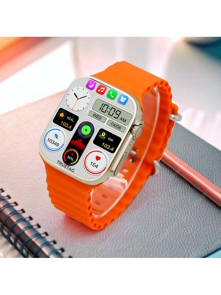     			Truetag Smartwatch Orange Smart Watch